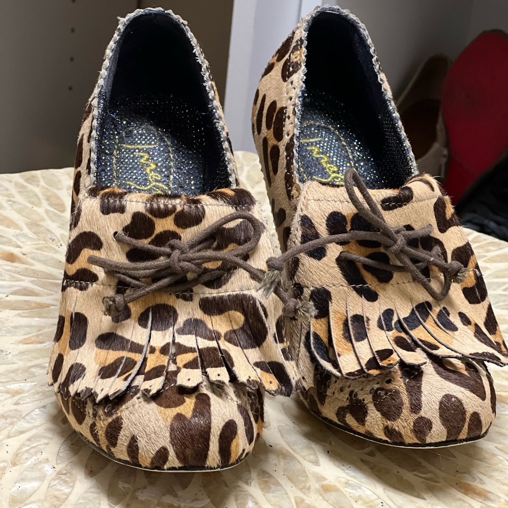 Gorgeous Irregular Choice real leather platforms! -size  6